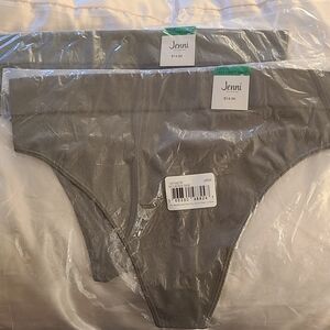 Jenni High Waist Thong Underwear
